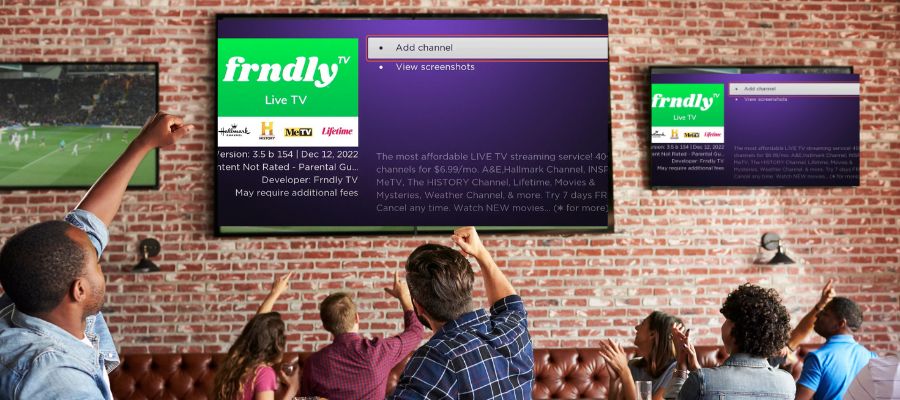 Frndly TV on Roku