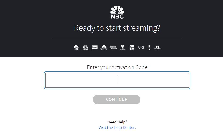 nbc activate roku