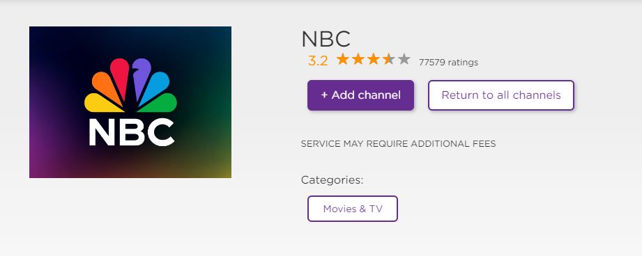 nbc on roku