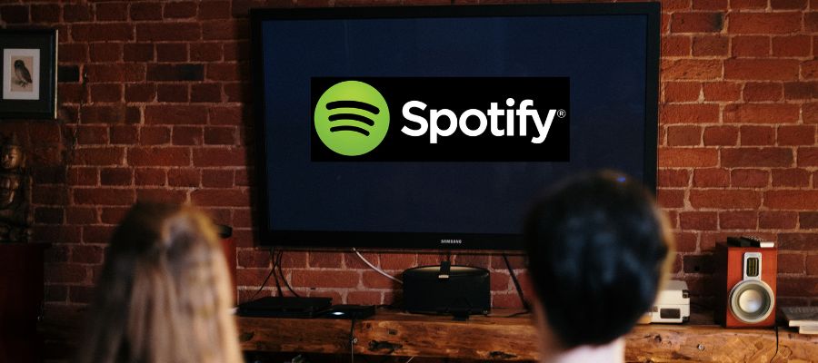 pair spotify on TV